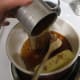 butter, sugar, syrup and salt