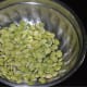 I used fresh hyacinth beans in this soup. You can use any other beans also. If using dried beans, soak them in water before cooking.