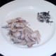 Flaked and pickled mackerel