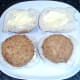 Smoked haddock fishcakes on bread rolls
