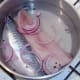 Mackerel ready for pickling