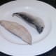 Pickled and cooled mackerel fillets