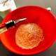 In a mixing bowl, add 2 tablespoons of vegetable oil in the flour mixture.