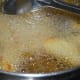 Step five: Deep-fry in a very hot oil, as per instructions.