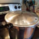 Put lid on and lock it.