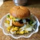 Top with other side of bun and dig in!