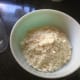 Crumble the feta in a bowl and add the yogurt.