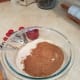 Add all of your dry ingredients to the bowl, saving the chocolate chips to the end.