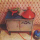 A tajine rests on top of the gas-powered bread oven.