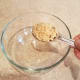 While you are cooking your hamburger and rice, add your garlic to a small bowl.