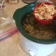 Finally add in your chopped veggies. I cheated and used dehydrated onion.