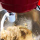 Mix the ingredients in the mixing bowl.