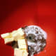Combine the butter, dark brown sugar, granulated sugar, vanilla, eggs, and peanut butter.