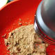 Mix the ingredients with a hand mixer.
