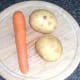 Carrot and potatoes