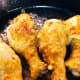 Grill the chicken on a pan.