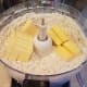 I add that to the flour and process it in.
