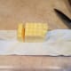 Then I chop up my cold butter into small chunks.