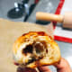 Flaky, buttery, airy layers inside. Yummy!
