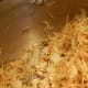 Lightly brown pasta.