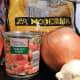 Fideo ingredients.