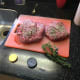 seasoned lamb meat