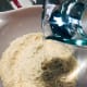 Add some water and start incorporate the ingredients.