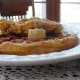 chicken and waffles