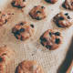 Use an ice-cream scoop or a spoon to drop the cookies onto the pan. Bake for 12 minutes.