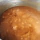 Let it simmer. When it becomes browned and thickened, it should be done.
