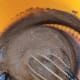 Add the cocoa powder into the chocolate batter.