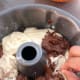 Use a tooth-picked to make a swirl on the batter.