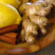 Fresh ginger, cinnamon, lemon