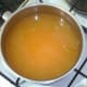 Rice is cooked in turmeric water