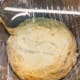 Cover the dough with cling wrap and put it in the fridge.