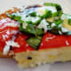 Roasted tomato and ricotta bruschetta