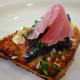 Bruschetta with prosciutto and asparagus
