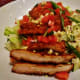 Romano Crusted Chicken Salad