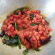 Saute till the tomatoes are cooked and mushy.