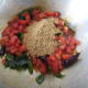 Add the prepared sambar powder.