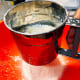 Sieve the cornflour, all-purpose flour, rice flour, and baking powder in a bowl.