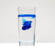 Tom Collins glass: holds 10 to 14 oz.