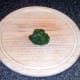 Spinach is squuezed of excess water and ready for chopping