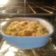 Bake in a preheated oven at 350 degrees F for 1 hour or until the surface bubbles and begins to brown.