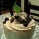 This mint chocolate shake includes more chocolate than mint.