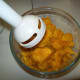 I use a hand wand to puree, but you can use a regular blender or food processor.