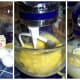 Mixed banana with eggs. Add water, oil or milk .