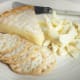 Soft Brie cheese and curds.