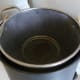 Colander in Stockpot.