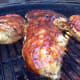 cooking the chicken